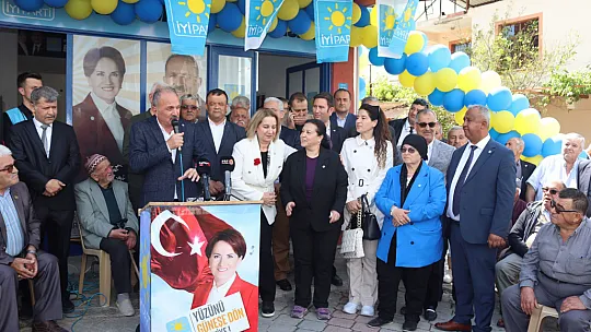İyi Parti, Seydikemer'de seçim ofisini açtı