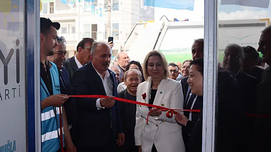İyi Parti, Seydikemer'de seçim ofisini açtı