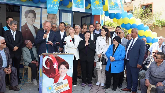İyi Parti, Seydikemer'de seçim ofisini açtı