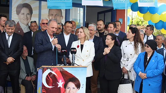 İyi Parti, Seydikemer'de seçim ofisini açtı