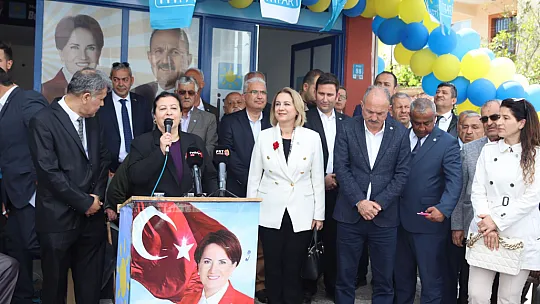 İyi Parti, Seydikemer'de seçim ofisini açtı
