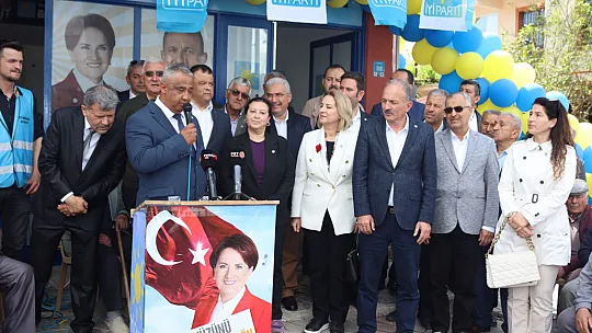 İyi Parti, Seydikemer'de seçim ofisini açtı