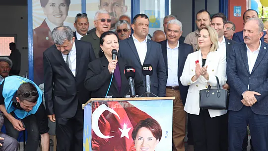 İyi Parti, Seydikemer'de seçim ofisini açtı