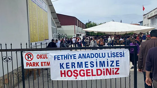 Kermese yoğun ilgi