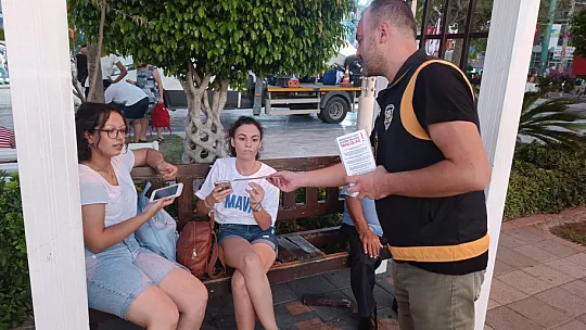 Fethiye Polisi Halkı Bilinçlendirdi