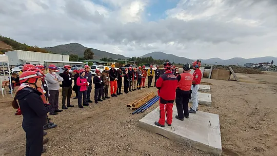 Fethiye'de Kentsel Arama Kurtarma Eğitimi