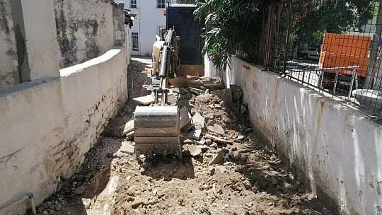 Yağmur suyu hattı çalışmaları sokak sokak devam ediyor 