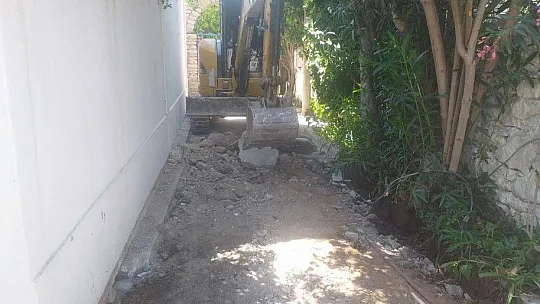 Yağmur suyu hattı çalışmaları sokak sokak devam ediyor 