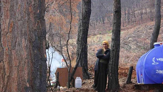 Yanan sahalarda kesim işçilerinin elektriksiz yaşam mücadelesi