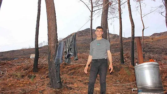 Yanan sahalarda kesim işçilerinin elektriksiz yaşam mücadelesi