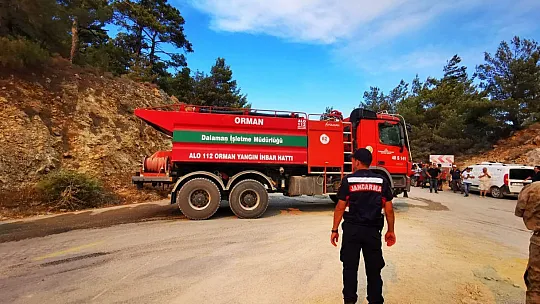 Yangına 18 helikopter, 7 uçak müdahale ediyor