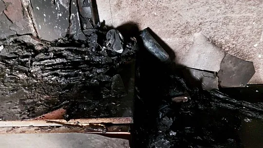 Yangında mahsur kalan 2 yaşındaki çocuk hastanede hayatını kaybetti