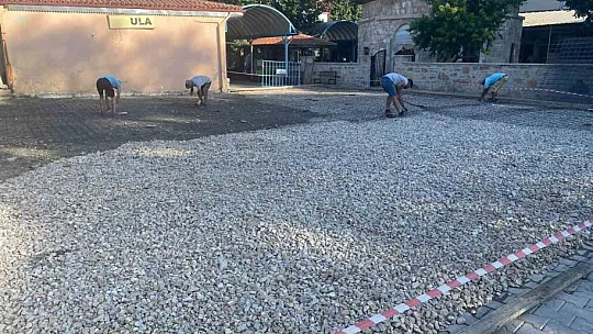 Yangından etkilenen 13 iş yeri için çalışmalar başladı