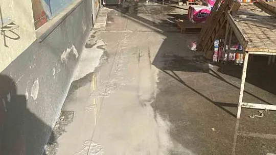 Yangından etkilenen 13 iş yeri için çalışmalar başladı