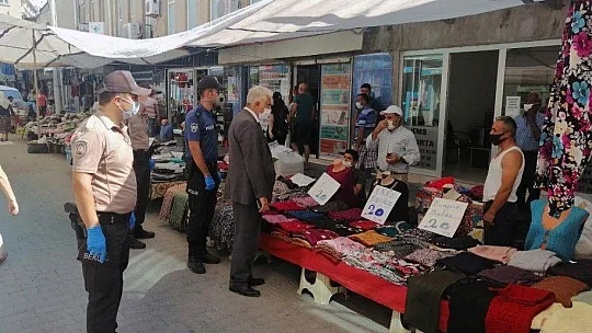 Yatağan'da Covid-19 tedbirlerinden taviz yok