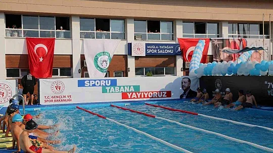 YATAĞAN'DA YÜZME BİLMEYEN KALMAYACAK