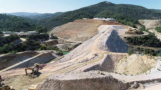 Yatağan Girme Barajı inşaatı yükseliyor