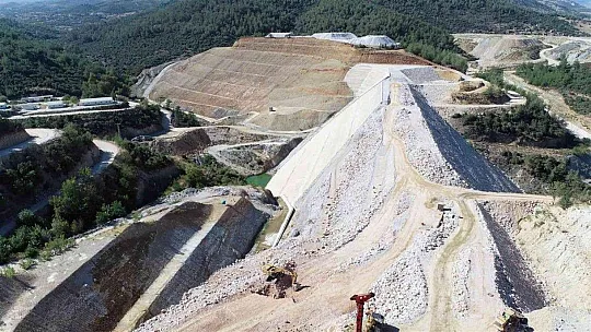 Yatağan Girme Barajı inşaatı yükseliyor