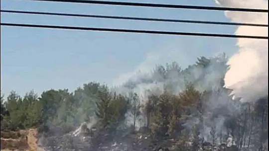 Yatağan yangını kontrol altında