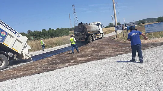 Büyükşehir Yatağan'ın Yollarını Yenileniyor
