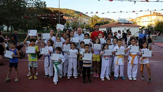 Yaz kursları etkinlikle sona erdi