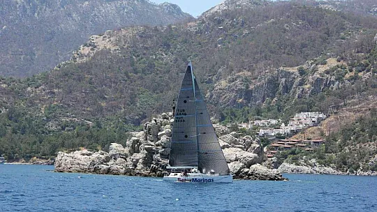 Yelken yarışlarının kış trofesi bugün sona erdi