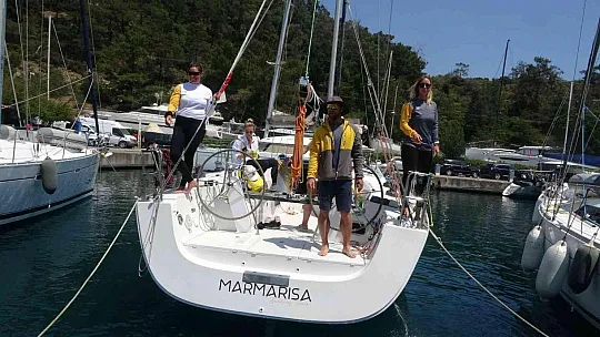 Yelken yarışlarının kış trofesi bugün sona erdi