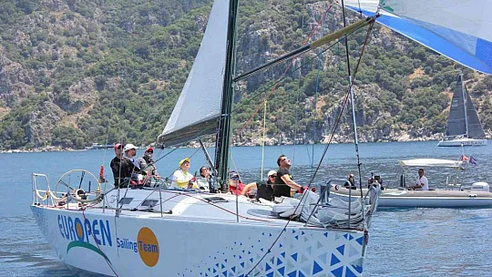 Yelken yarışlarının kış trofesi bugün sona erdi