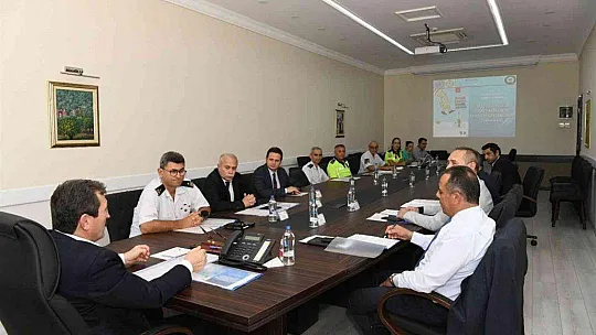 YENİ EĞİTİM-ÖĞRETİM YILI TEDBİRLERİ DEĞERLENDİRİLDİ