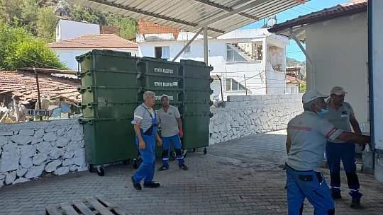 650 yeni konteyner vatandaşların hizmetinde