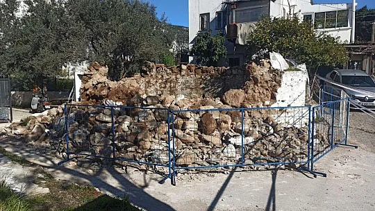 Yıkılan tarihi su sarnıcı için harekete geçtiler