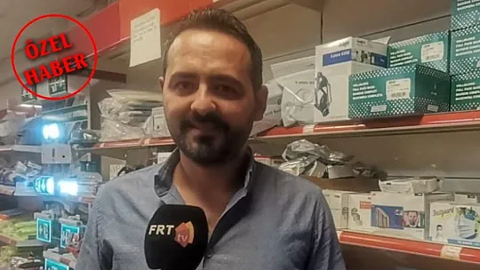 Yangına müdahalenin önemini FRT TV mikrofonlarına anlattı