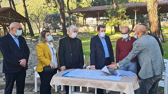 Muğla Valisi Tavlı, Arkeopark'ta incelemelerde bulundu