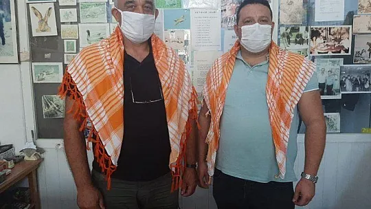 Yörüklerden avcılara nezaket ziyareti