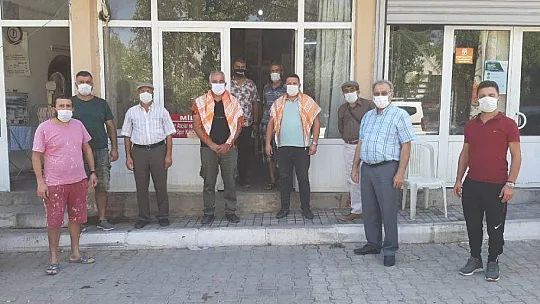 Yörüklerden avcılara nezaket ziyareti