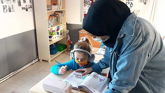 Yüz yüze eğitim Bodrum'da da başladı