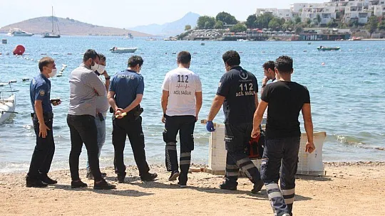 Yüzerken cesetle karşılaştılar