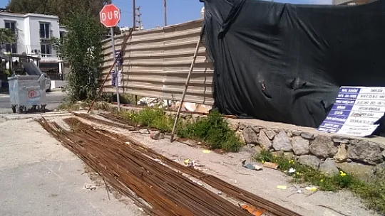 Zabıta ekiplerinden şantiye denetimleri