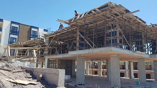 Zabıta ekiplerinden şantiye denetimleri