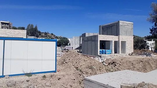 Zabıta ekiplerinden şantiye denetimleri