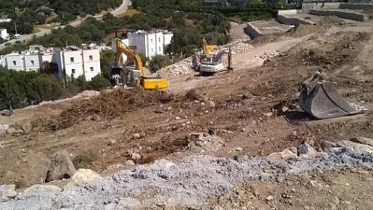 Zabıta ekiplerinden şantiye denetimleri