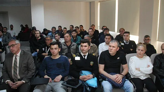 Özel Güvenlik Görevlileri bilgilendirildi 