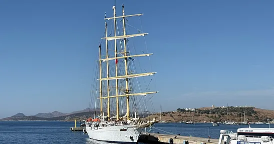 Bodrum'a 'Star Flyer' kruvaziyeriyle 152 turist geldi