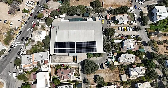 Bodrum Belediyesi, güneşten 106 bin 500 kwh temiz enerji üretti