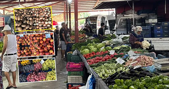 Fethiye Çiftlik Pazarı'nda fiyatlar: İşte tezgahların listesi