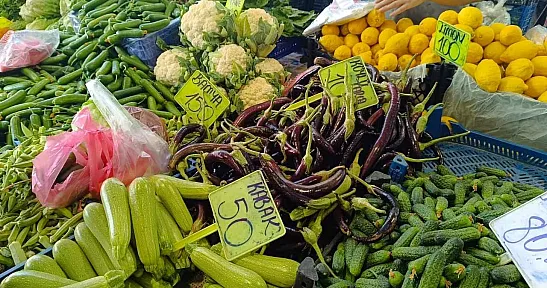Fethiye Cumartesi Pazarı'nda güncel fiyatlar