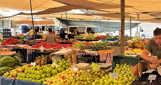 Fethiye'de Perşembe Pazarı'nın fiyat tablosu