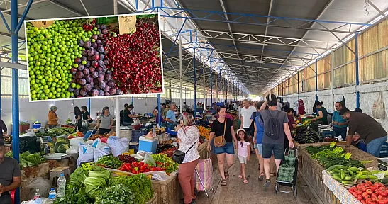 Fethiye Üretici Pazarı'nda fiyatlar