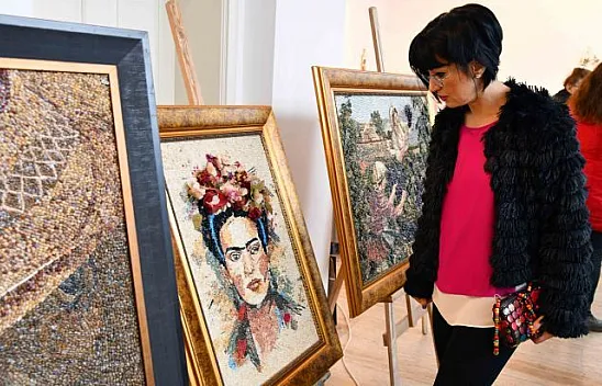 '8 Mart' etkinlikleri el sanatları sergisiyle devam ediyor