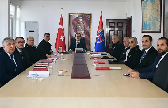 Asaiş ve huzur çalışmaları değerlendirdi